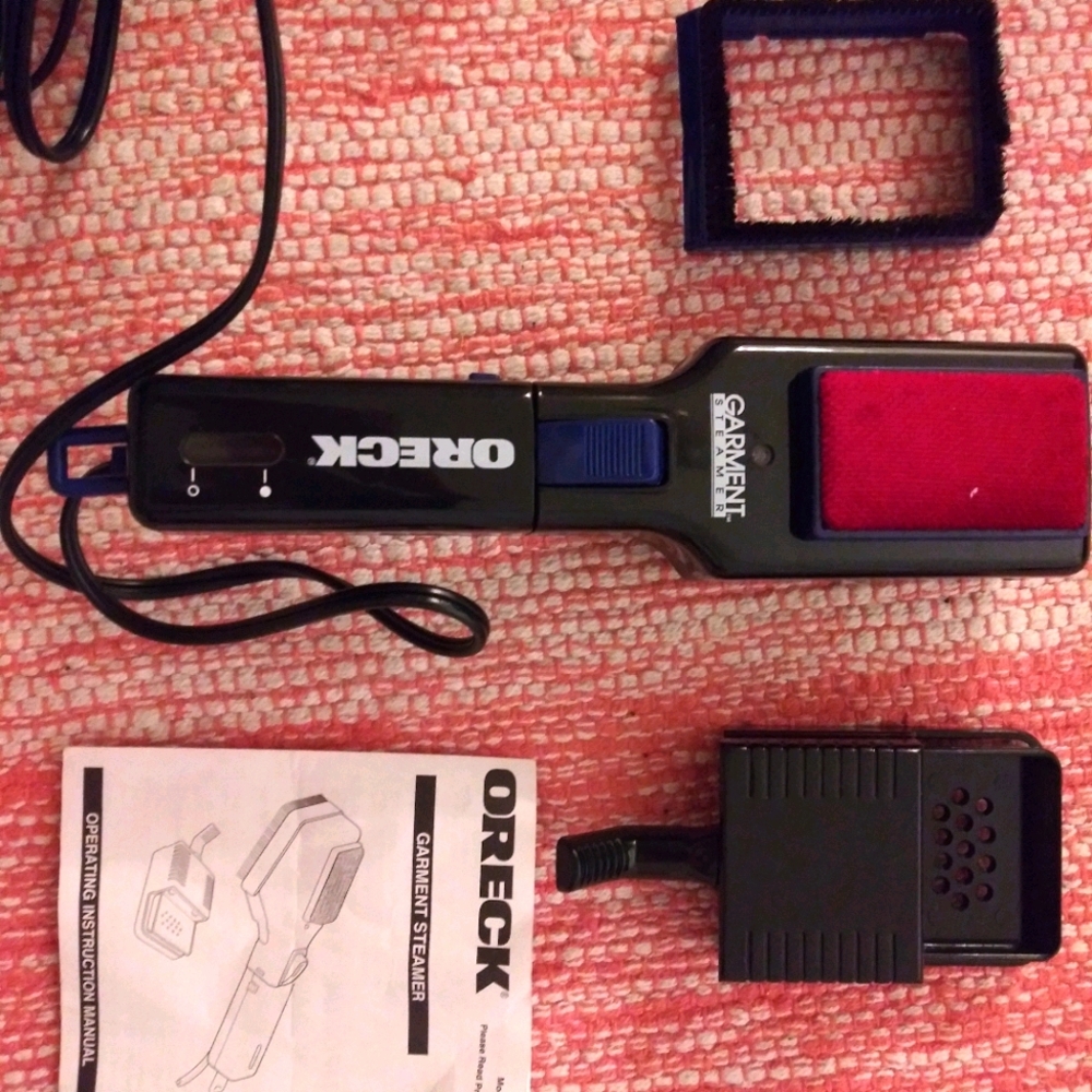 Oreck travel clothing steamer